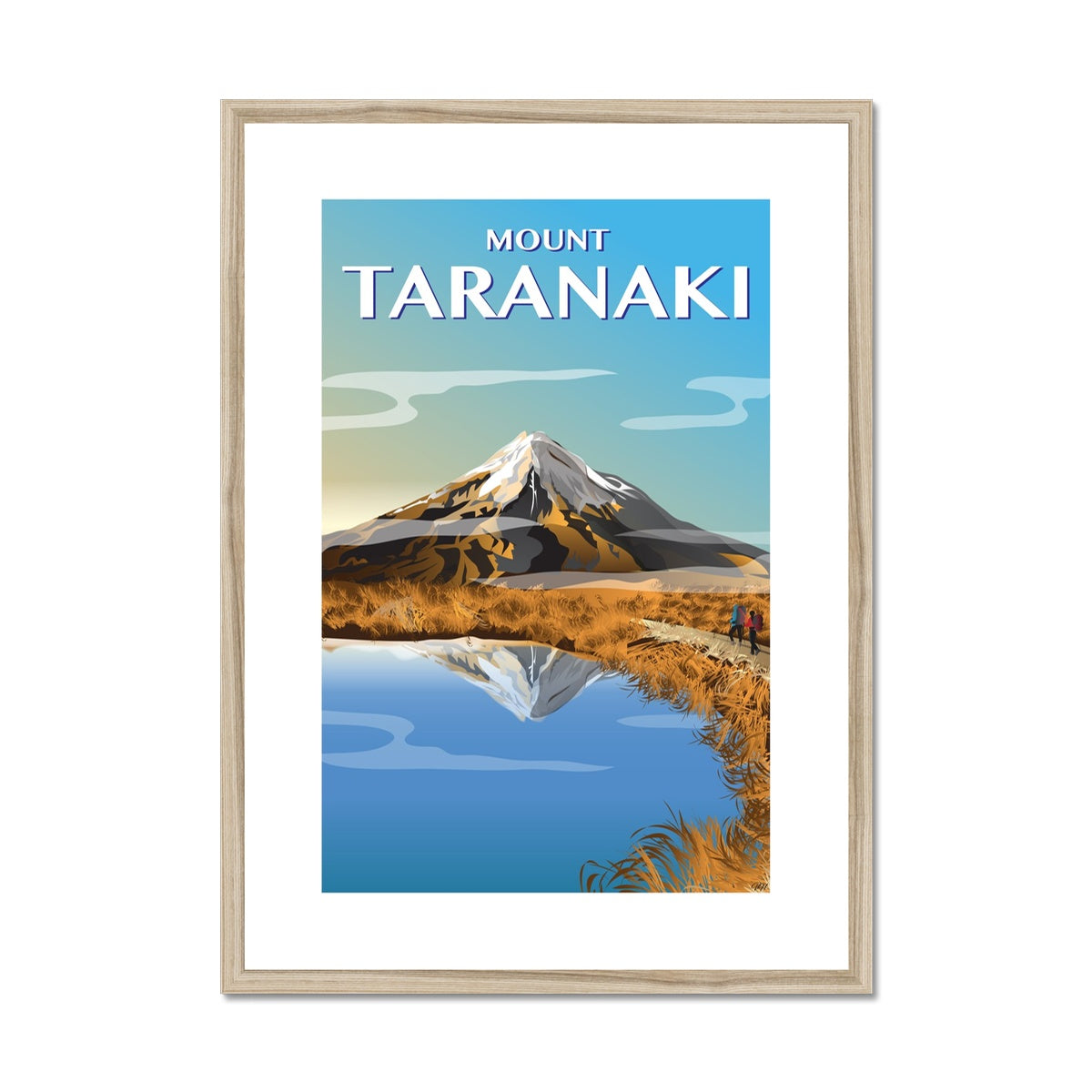 Taranaki  Framed & Mounted Print