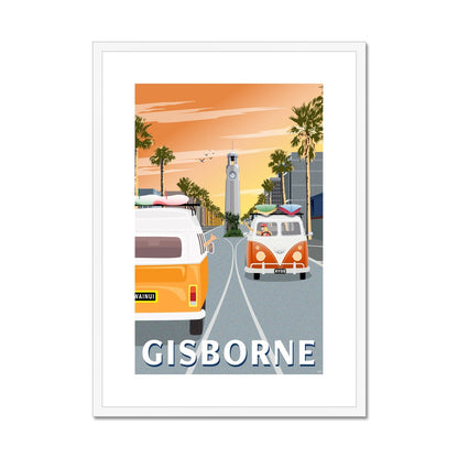 Gisborne Sunrise Framed & Mounted Print