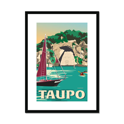 Taupo Framed & Mounted Print