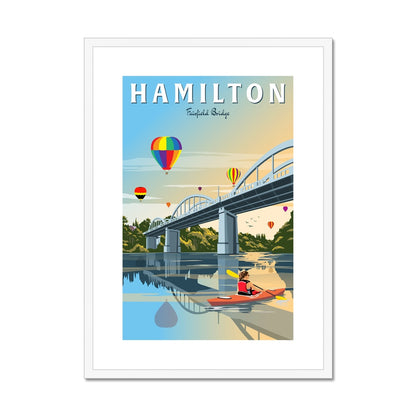 Hamilton Framed & Mounted Print