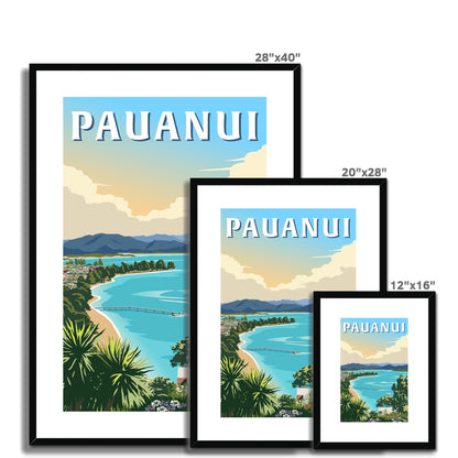 Pauanui Framed & Mounted Print