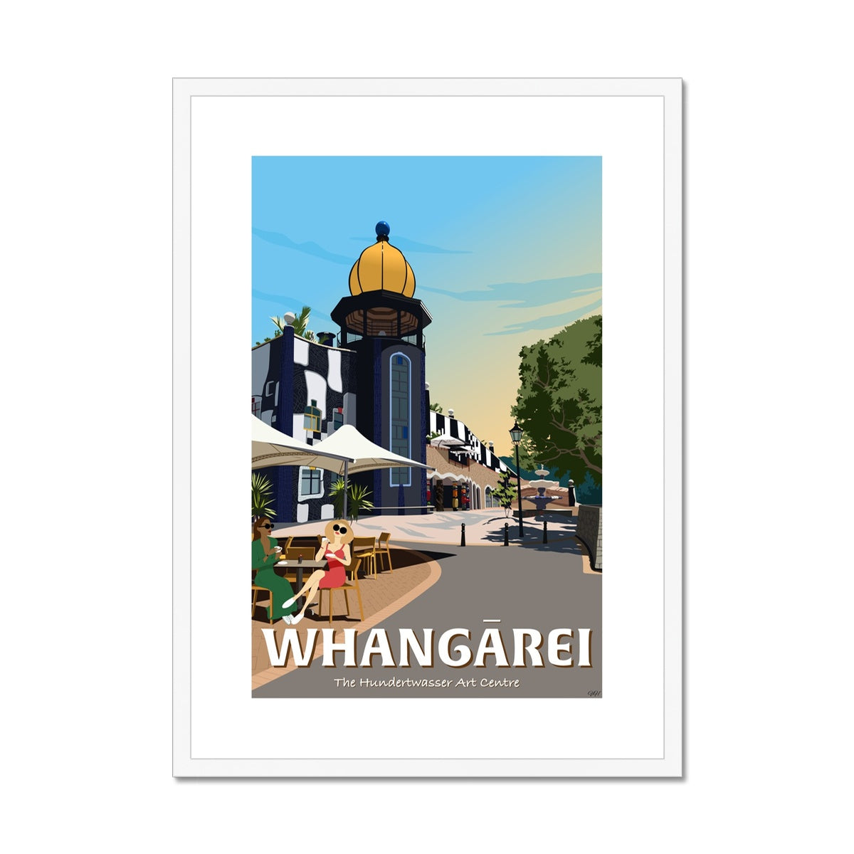 Whangārei Framed & Mounted Print