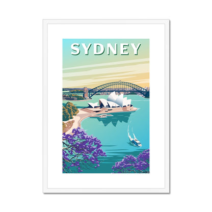 Sydney Framed & Mounted Print