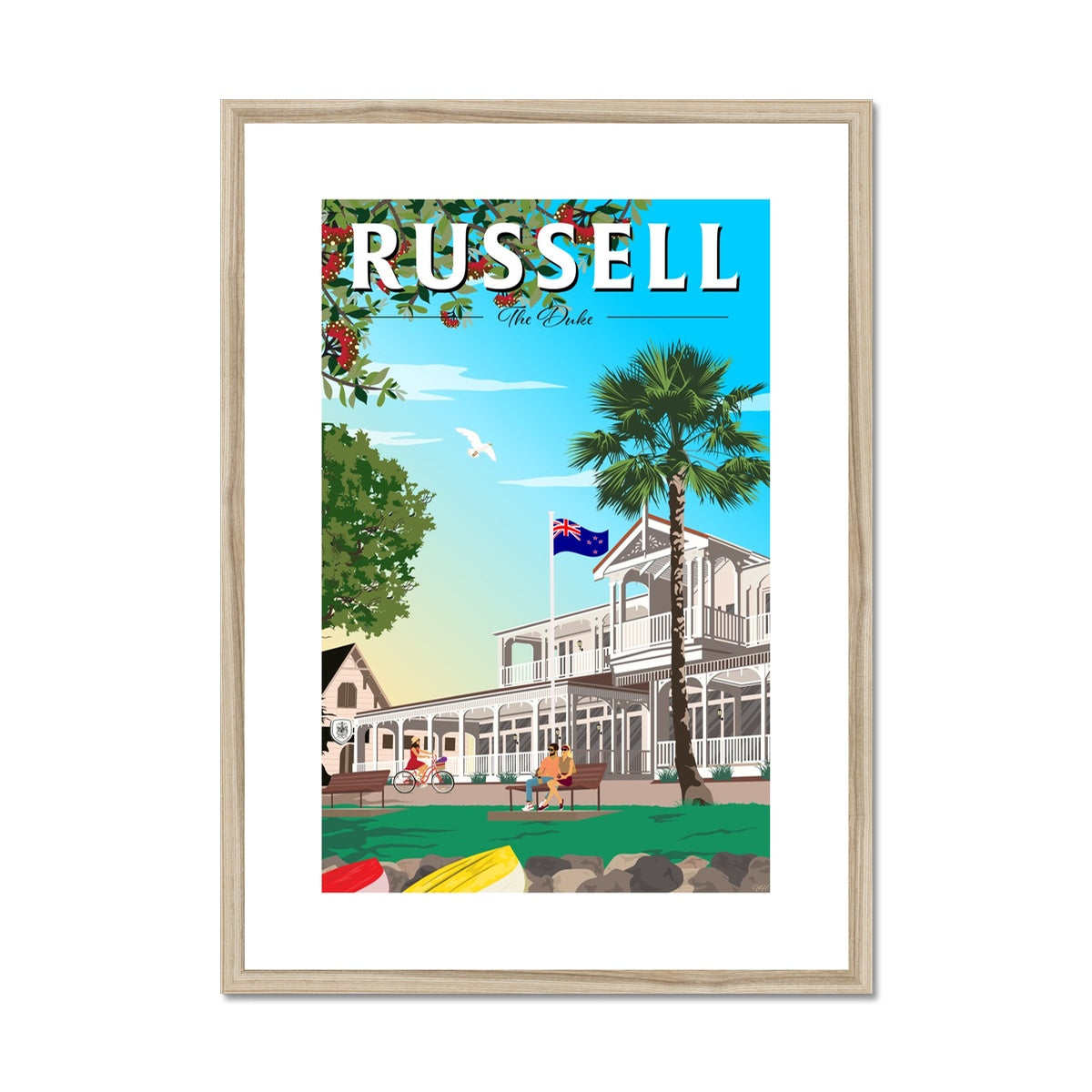 Russell - The Duke  Framed & Mounted Print