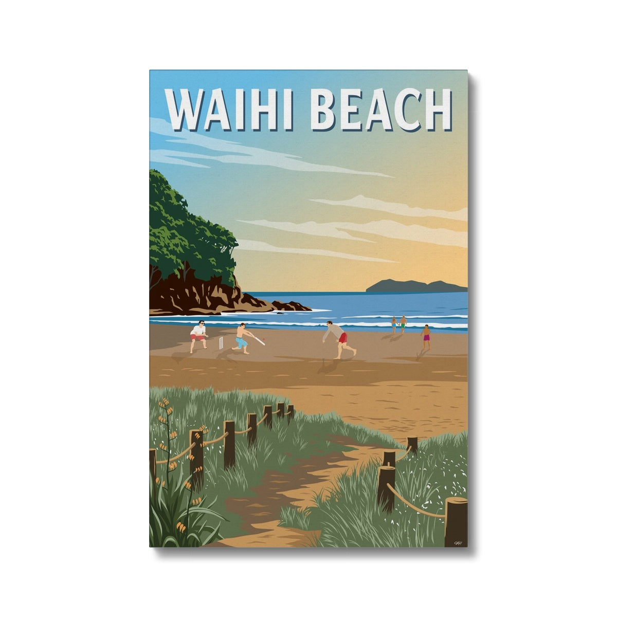 Waihi Beach, NZ Canvas